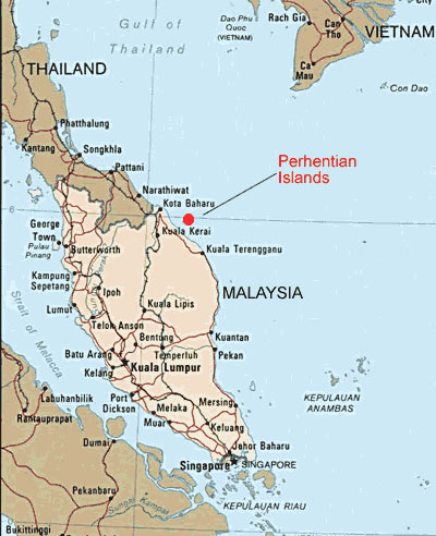 Отчет о посещении: Перхентианские острова и Реданг, 2014.